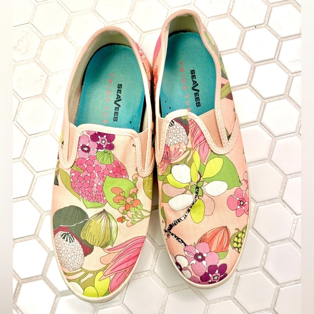 SeaVees x Trina Turk Women's Floral Slip-On Shoes 7.5